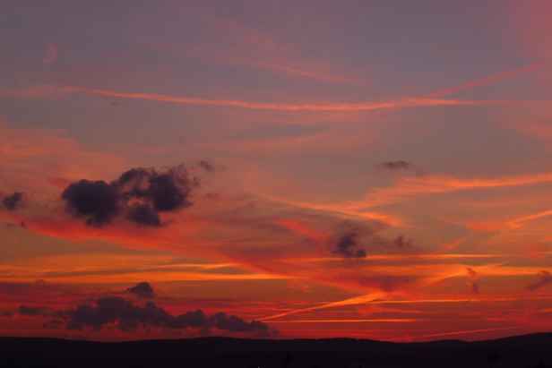 red sky